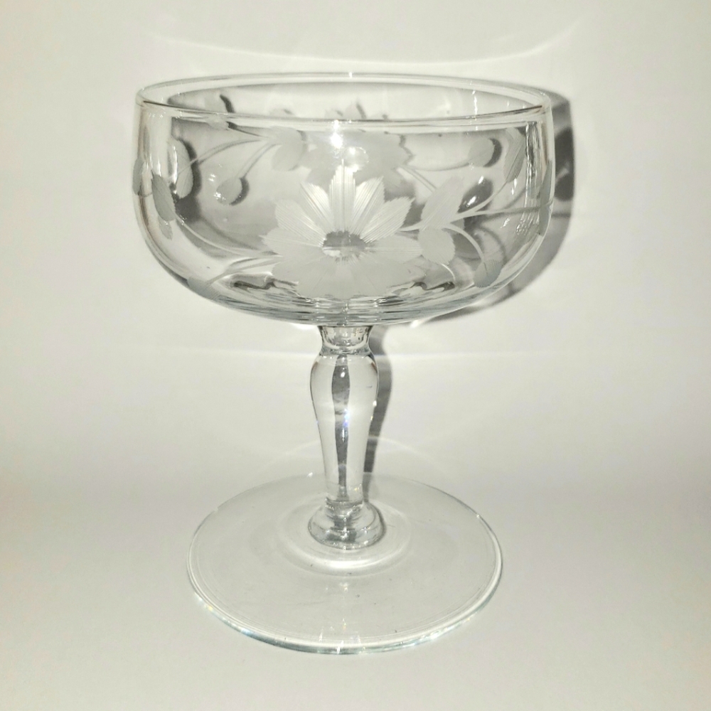 Princess House Etched Crystal